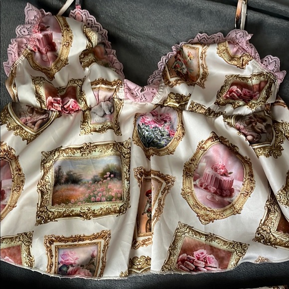 Sugar Thrills Large Silky Sleepwear Set - Picture 3 of 3